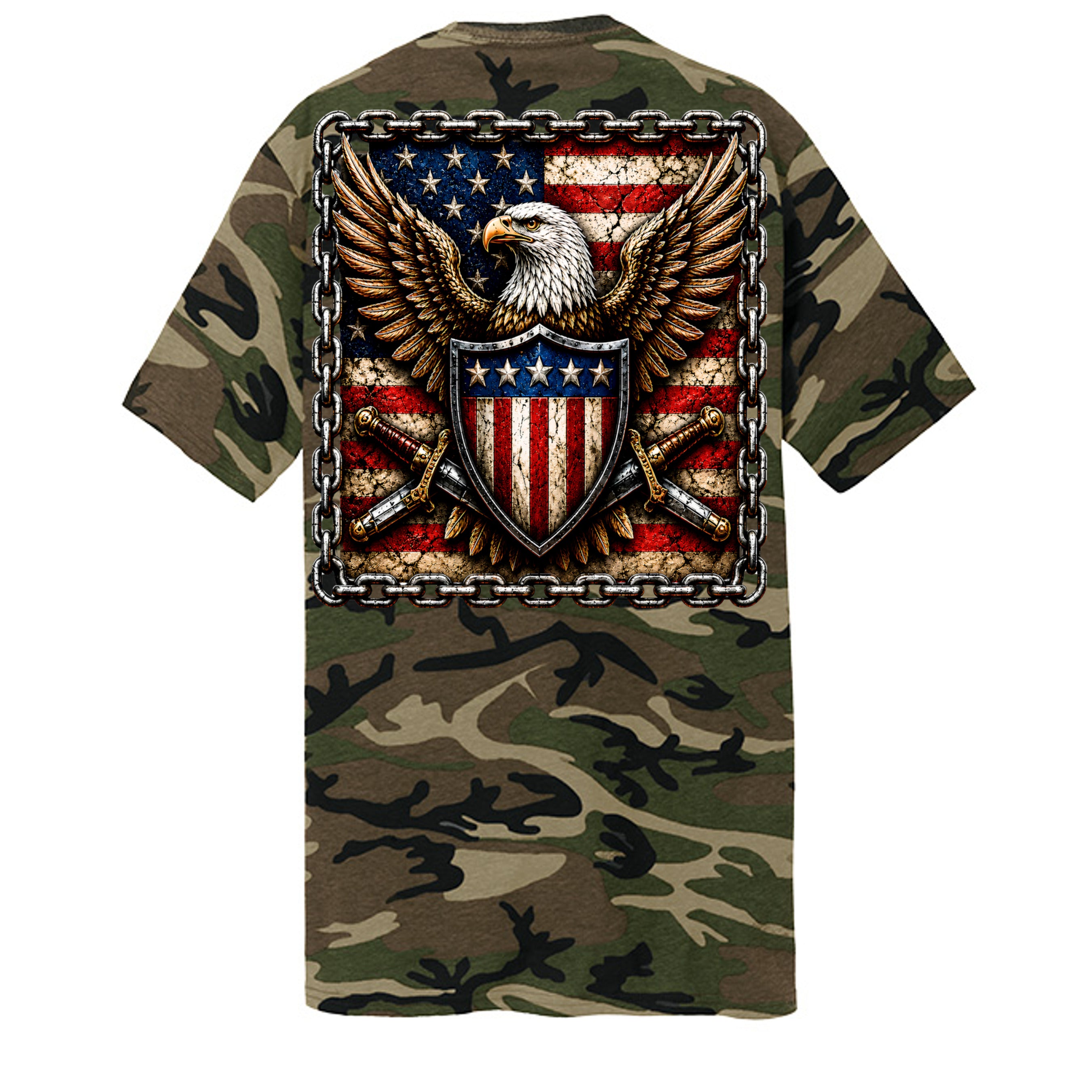 Military Camo - PC54C - BACK