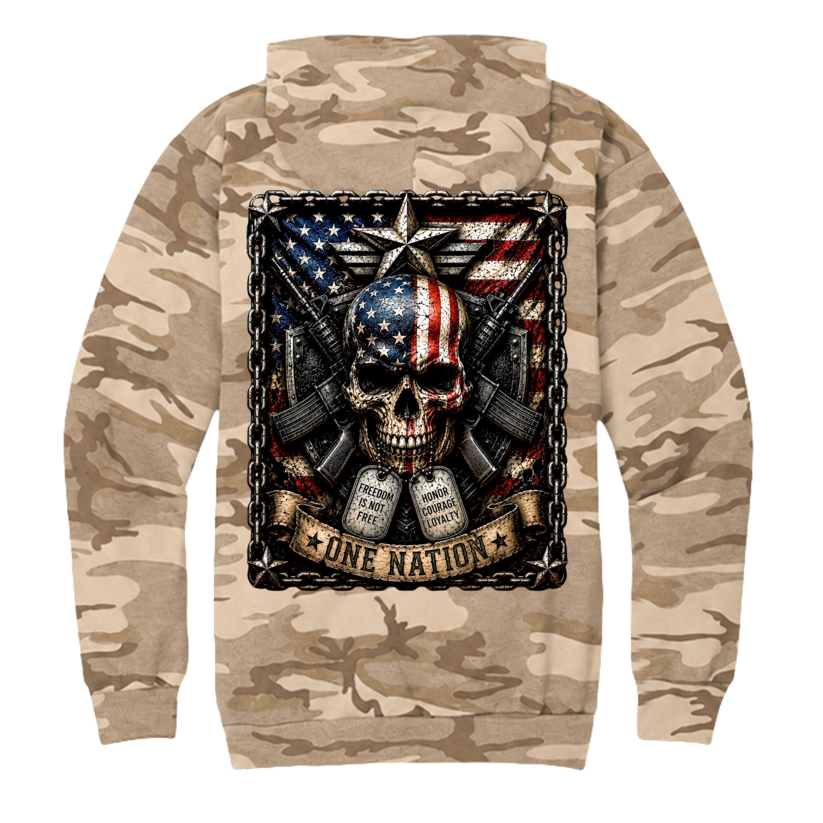 Desert Camo - PC78HC - BACK