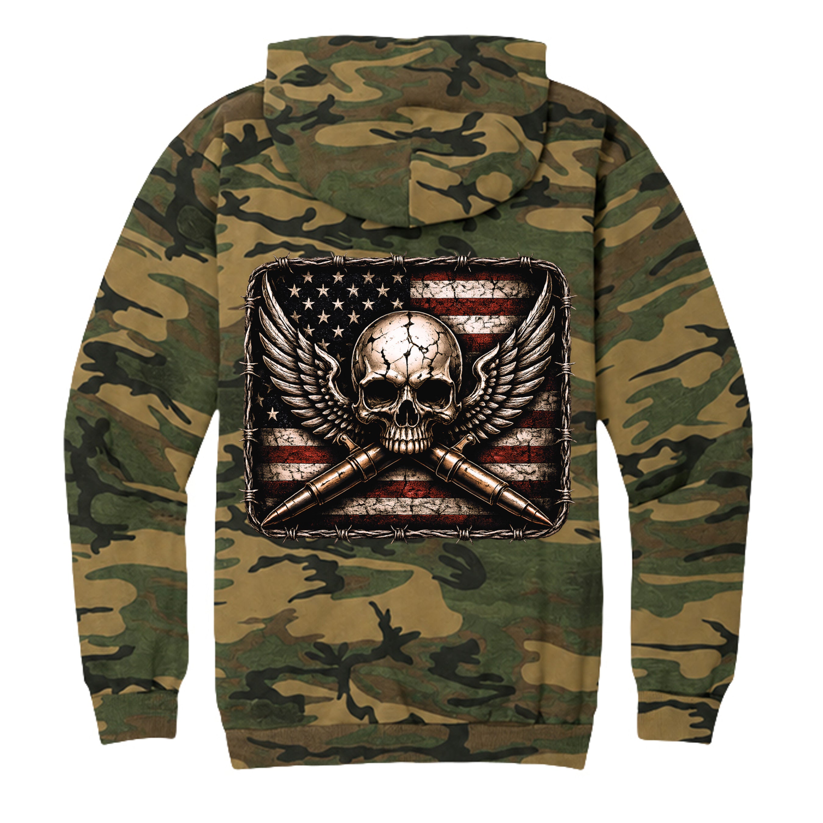 Military Camo - PC78HC - BACK