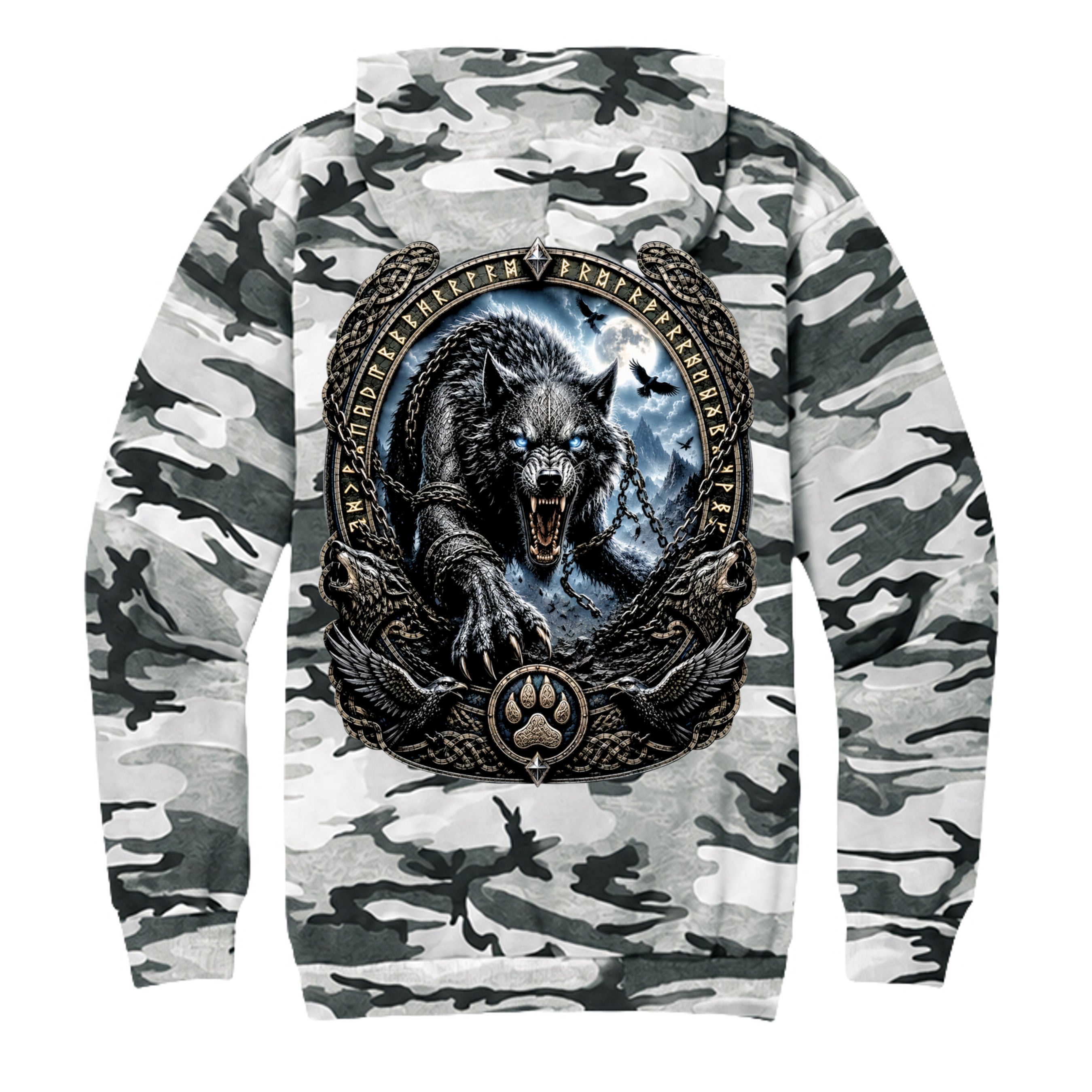 Winter Camo - PC78HC - BACK