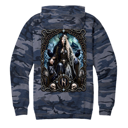 Heather Navy Camo - PC78HC - BACK
