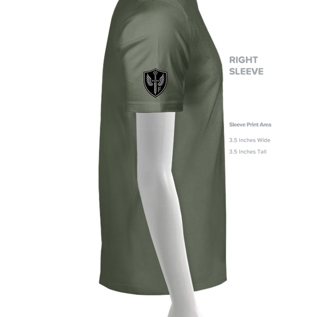 MILITARY GREEN - G200 - SLEEVE_RIGHT