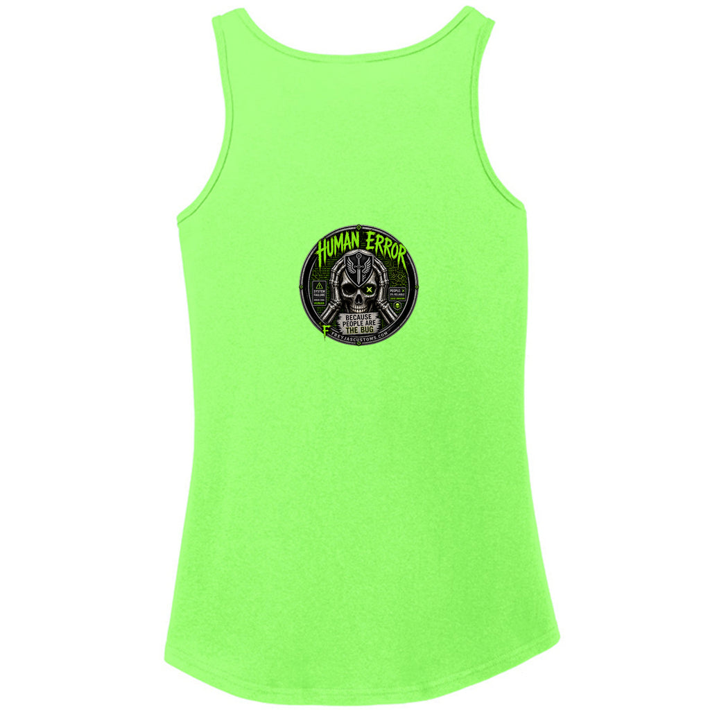 Neon Green - LPC54TT - BACK