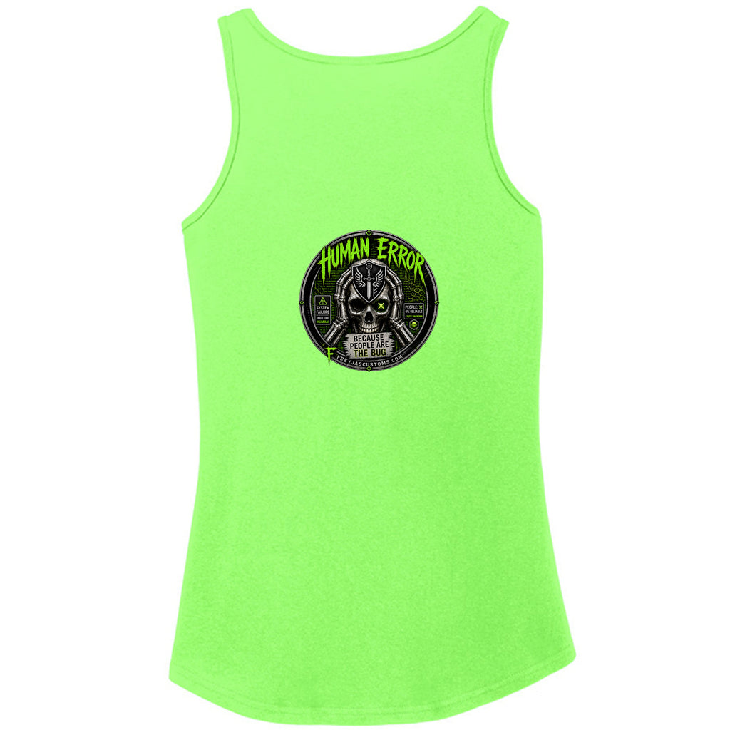 Neon Green - LPC54TT - BACK