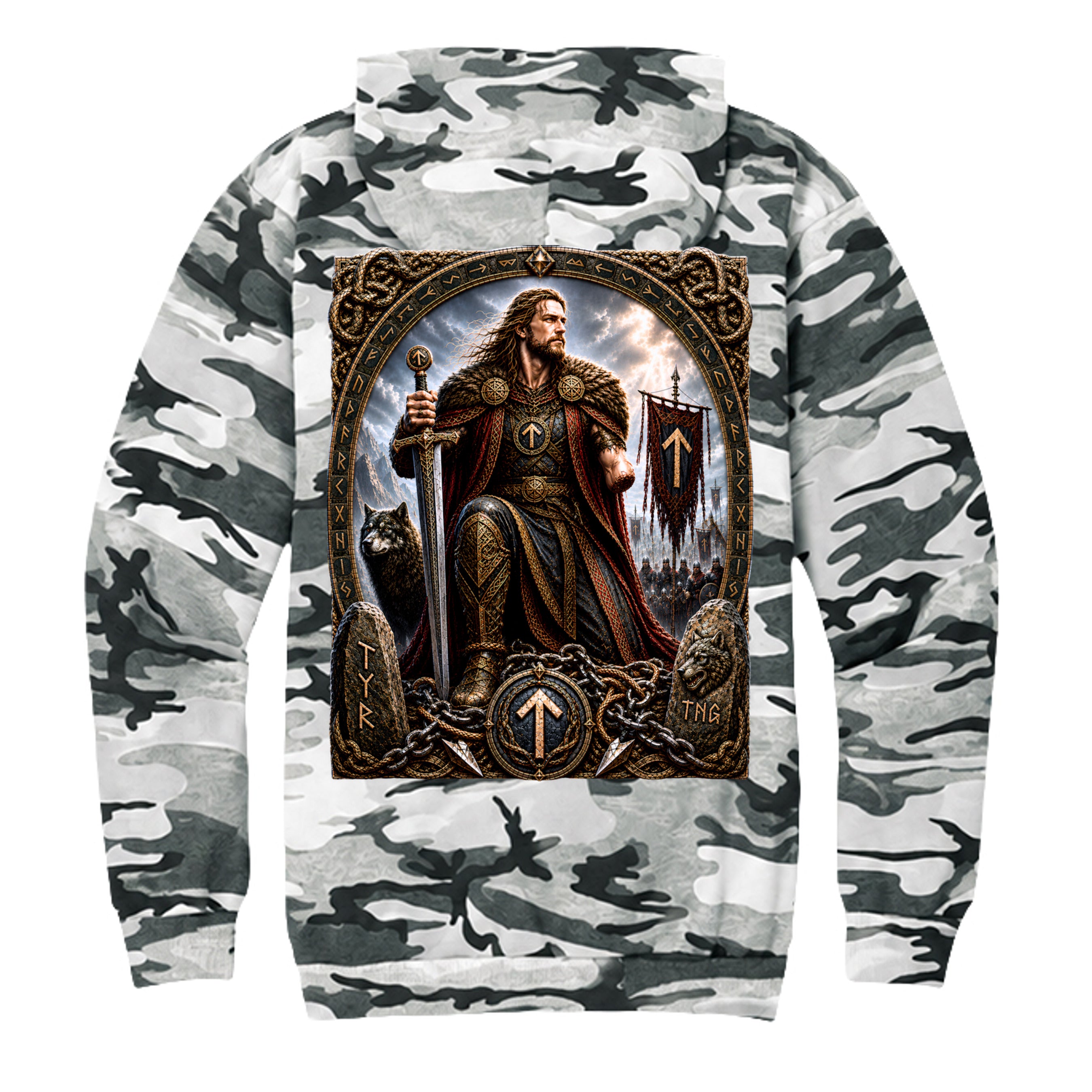 Winter Camo - PC78HC - BACK