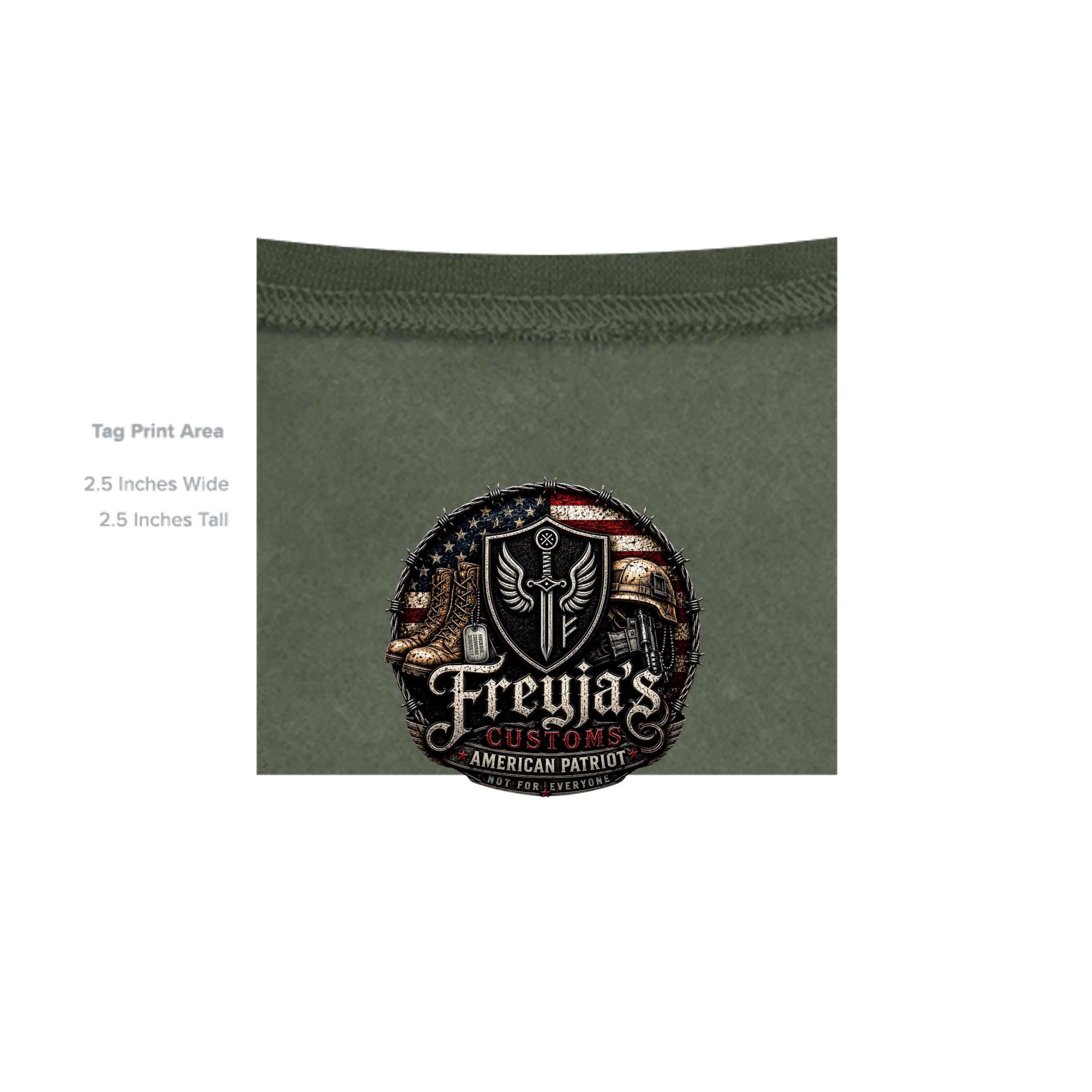 MILITARY GREEN - 996 - INSIDE_TAG_LINE