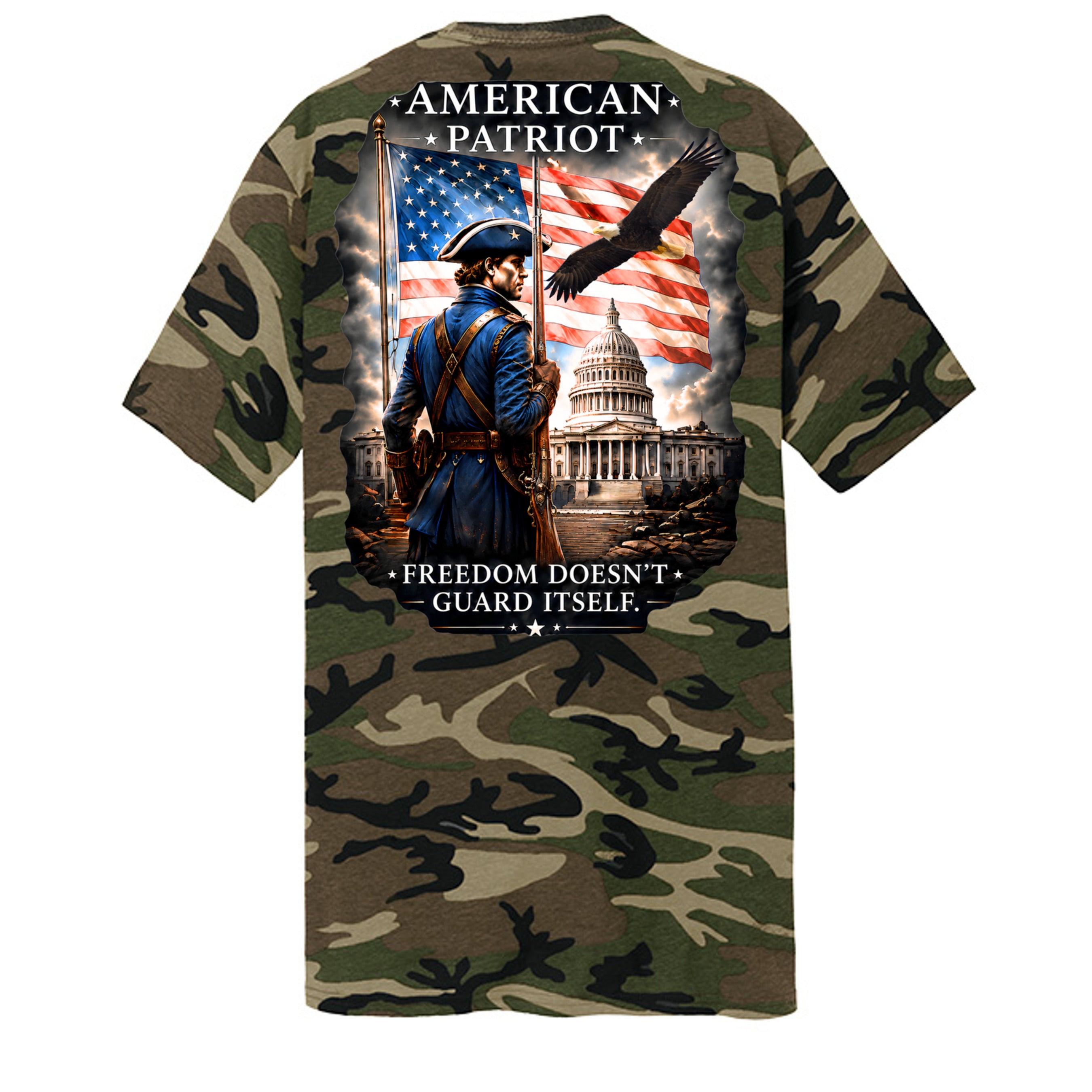 Military Camo - PC54C - BACK