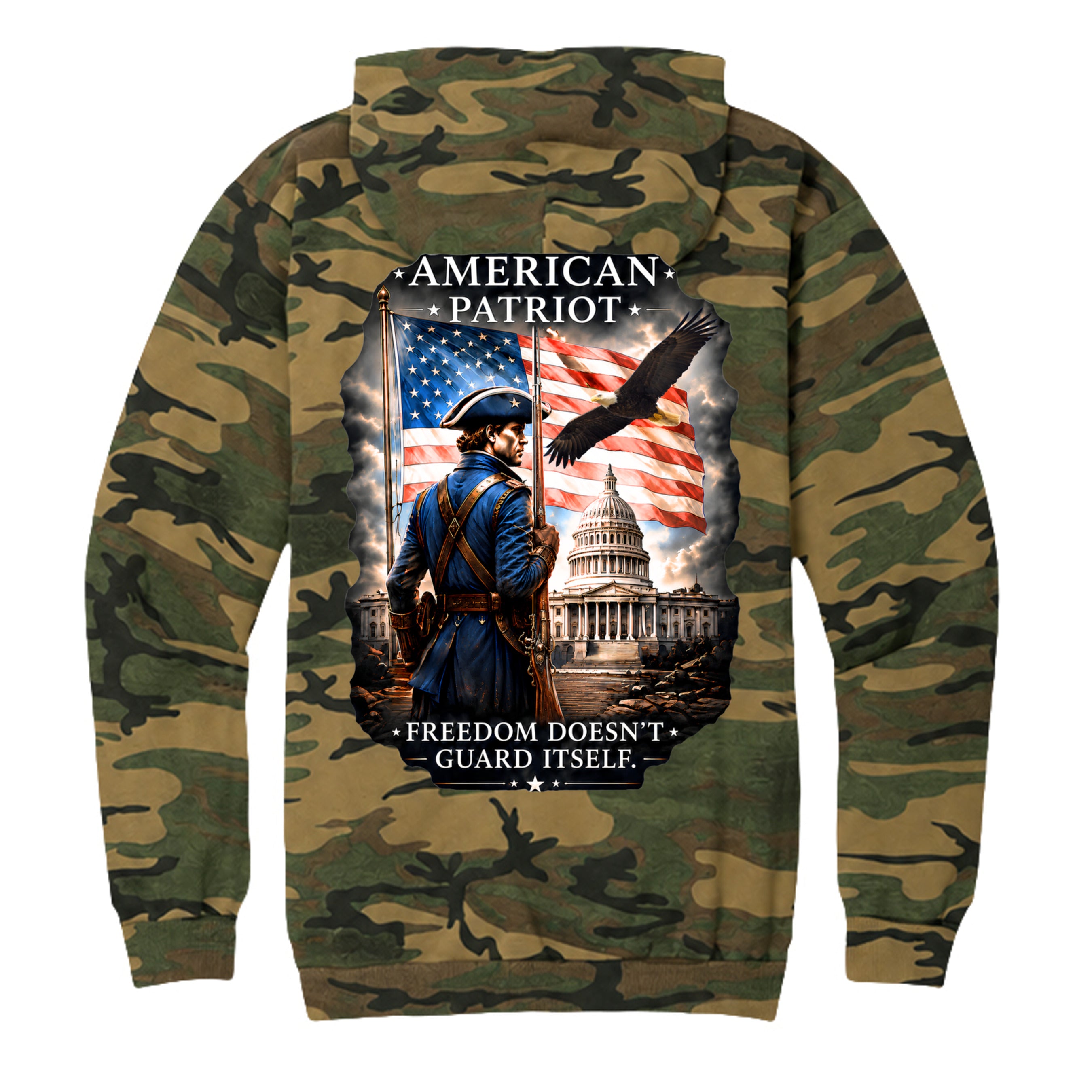 Military Camo - PC78HC - BACK