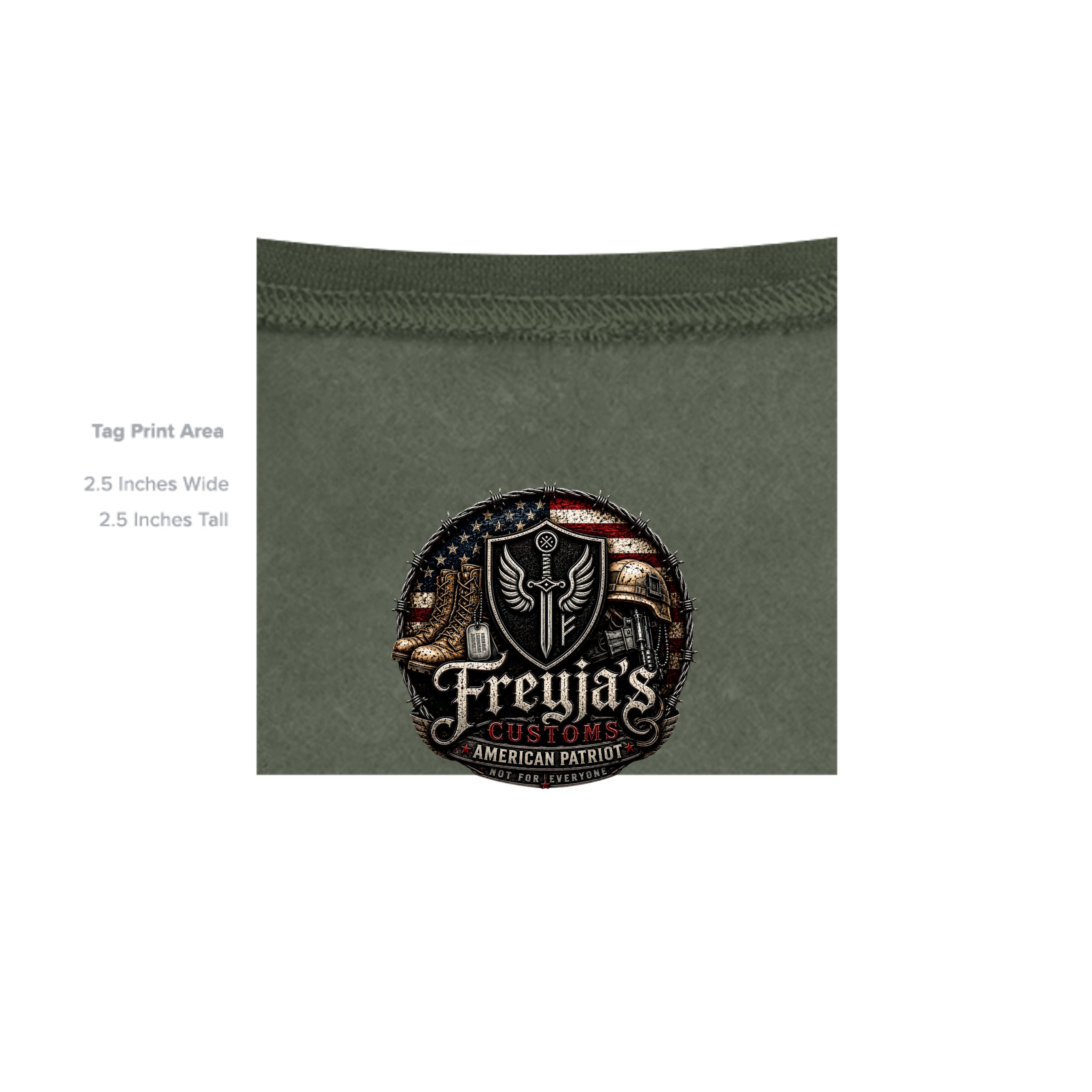 MILITARY GREEN - 996 - INSIDE_TAG_LINE