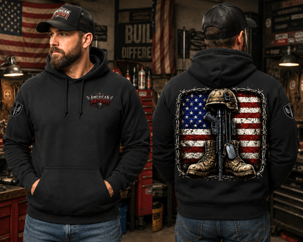 PATRIOTS STAND PULL OVER HOODIE