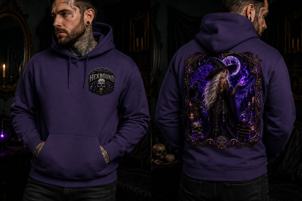 Midnight Enchantress Pull Over Hoodie