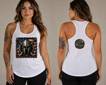 STAND THE LINE WOMENS RACERBACK