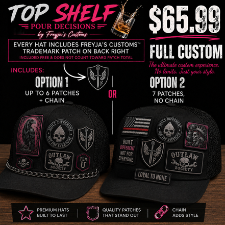 TOP SHELF — Custom Hat Experience
