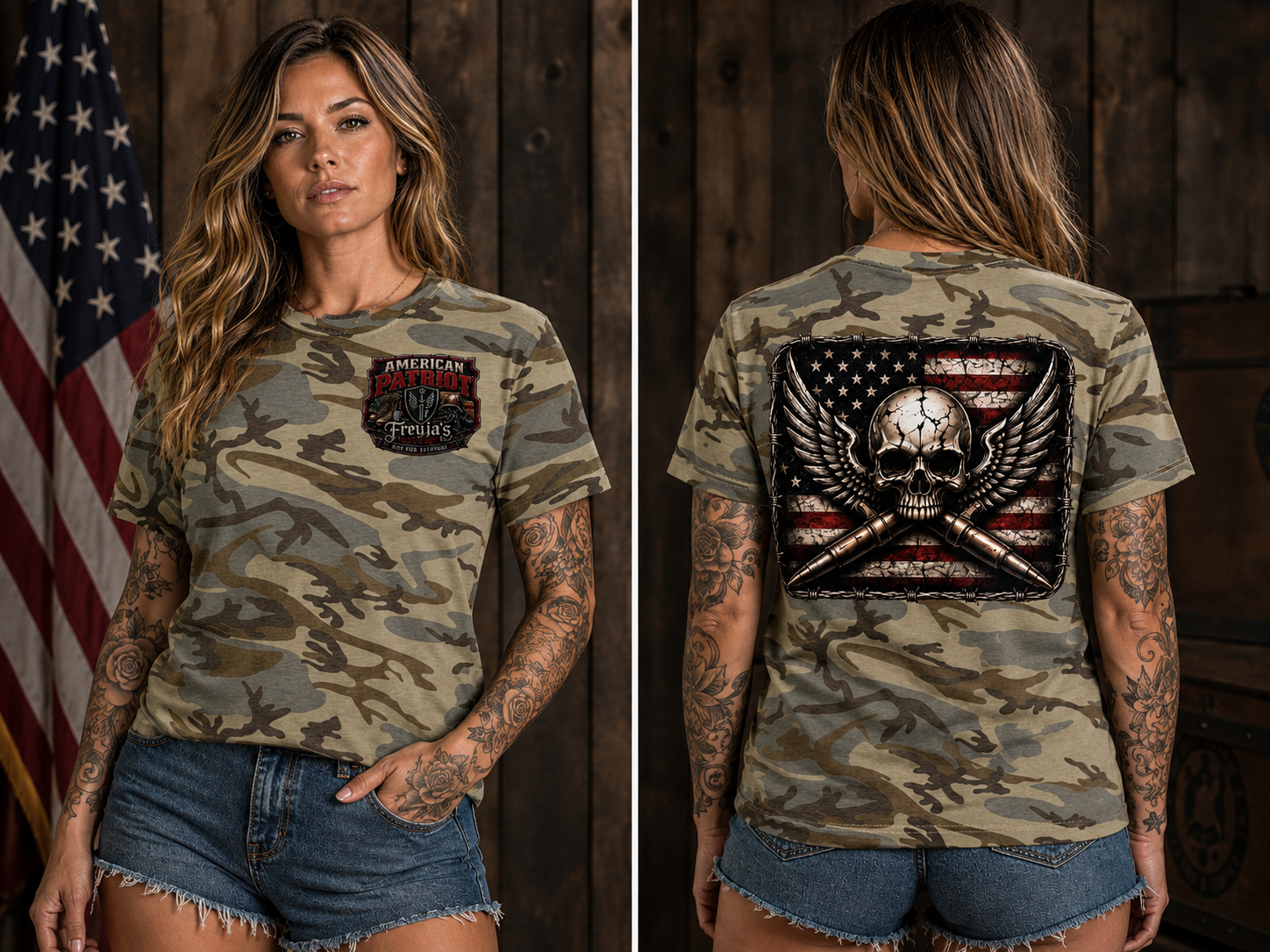 UNBROKEN CAMO T-SHIRT