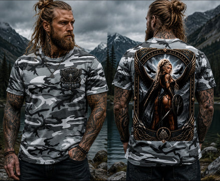 VALKYRIE CAMO T-SHIRT