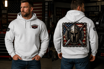 STAND THE LINE PULL OVER HOODIE
