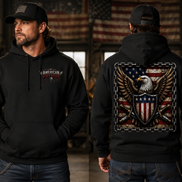WINGS OF FREEDOM PULL OVER HOODIE